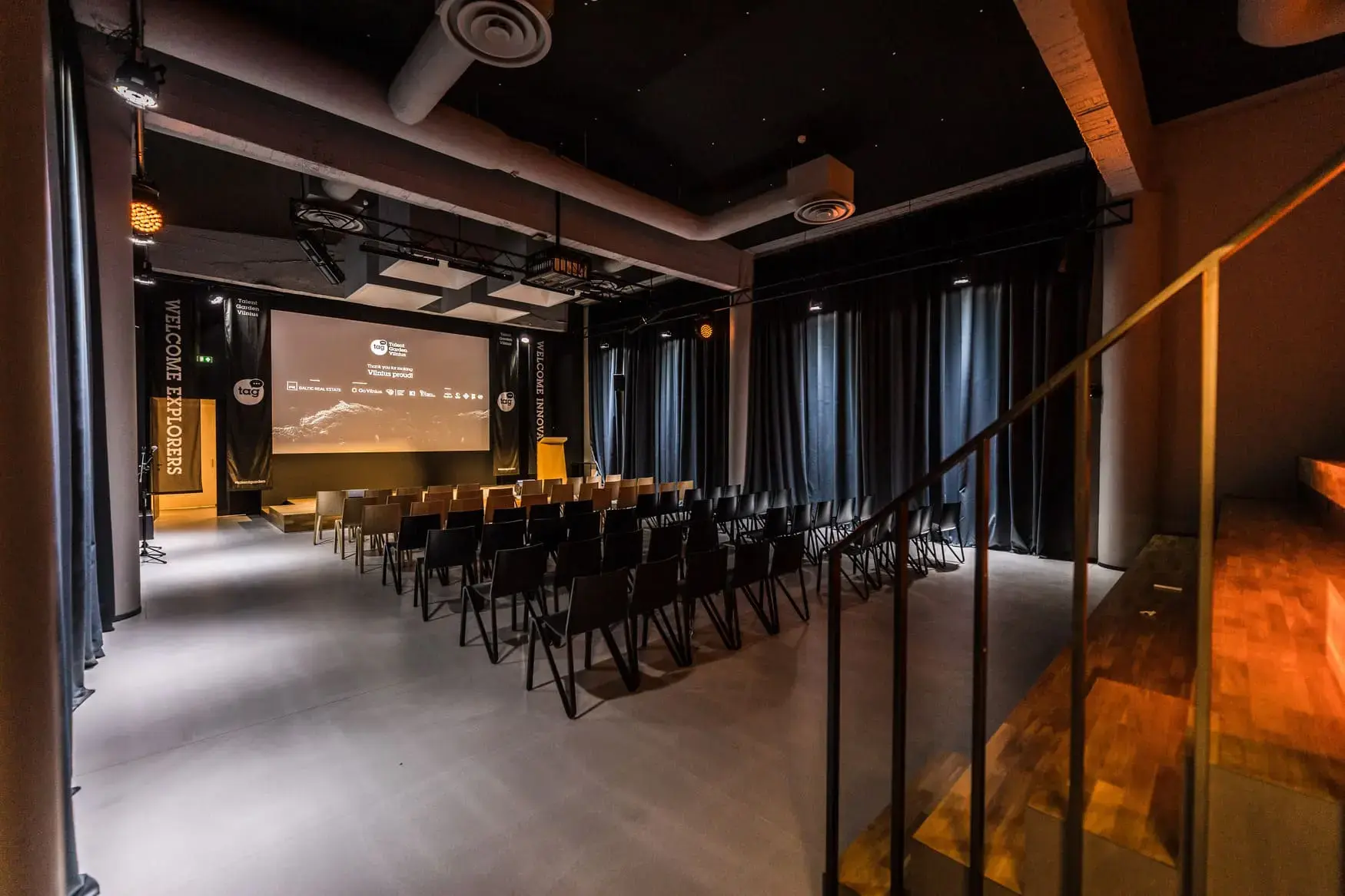 Main event space